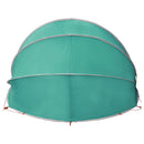vidaXL Medencetábor Dóm 538 x 440 x 204 cm Tengeri Zöld