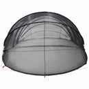 vidaXL Medencetábor Dóm 538 x 440 x 204 cm Átlátszó