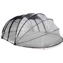 vidaXL Medencetábor Dóm Átlátszó 640 x 432 x 205 cm PVC