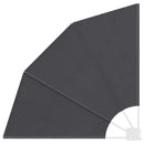 vidaXL Erkély adatvédelmi képernyő 115 x 115 cm Poliészter
