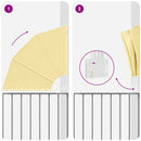 vidaXL Erkély adatvédelmi képernyő Homokszín 115 x 115 cm szövet