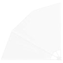 vidaXL Erkély adatvédelmi képernyő Fehér 160 x 160 cm szövet