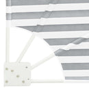 vidaXL Erkély adatvédelmi képernyő Antracit szürke és fehér