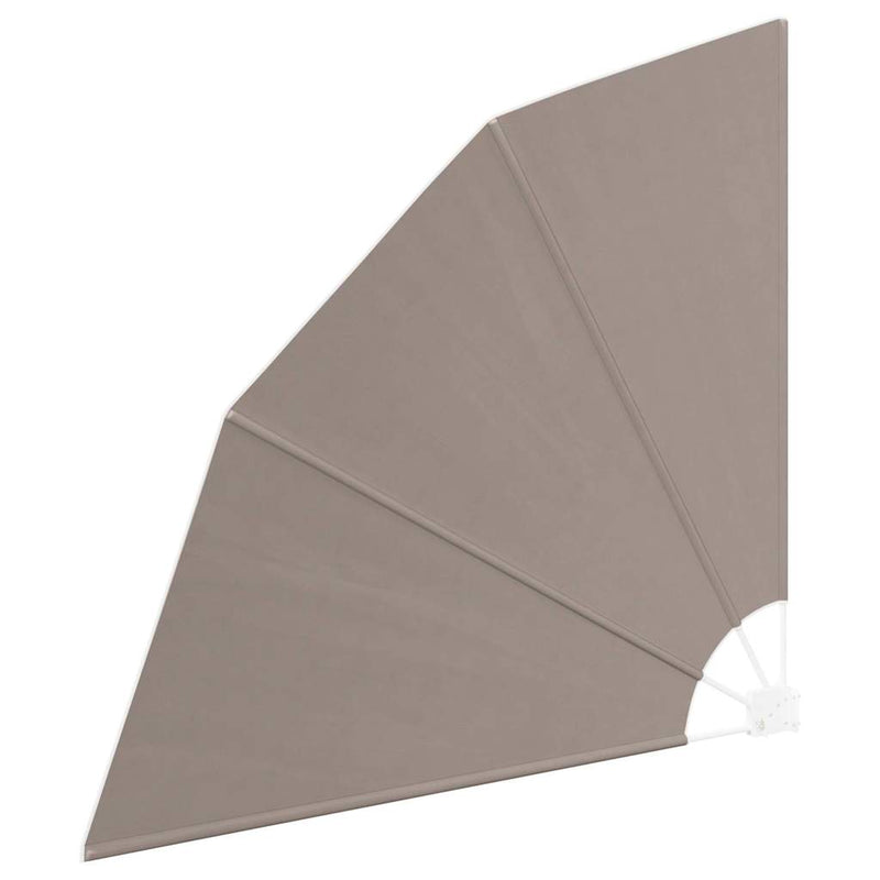 vidaXL Erkély adatvédelmi képernyő Tópszínű 140 x 140 cm szövet