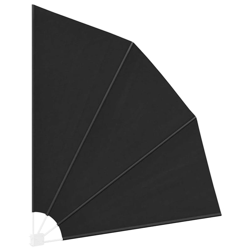 vidaXL Erkély adatvédelmi képernyő Antracit 210 x 210 cm szövet