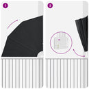 vidaXL Erkély adatvédelmi képernyő Antracit 210 x 210 cm szövet