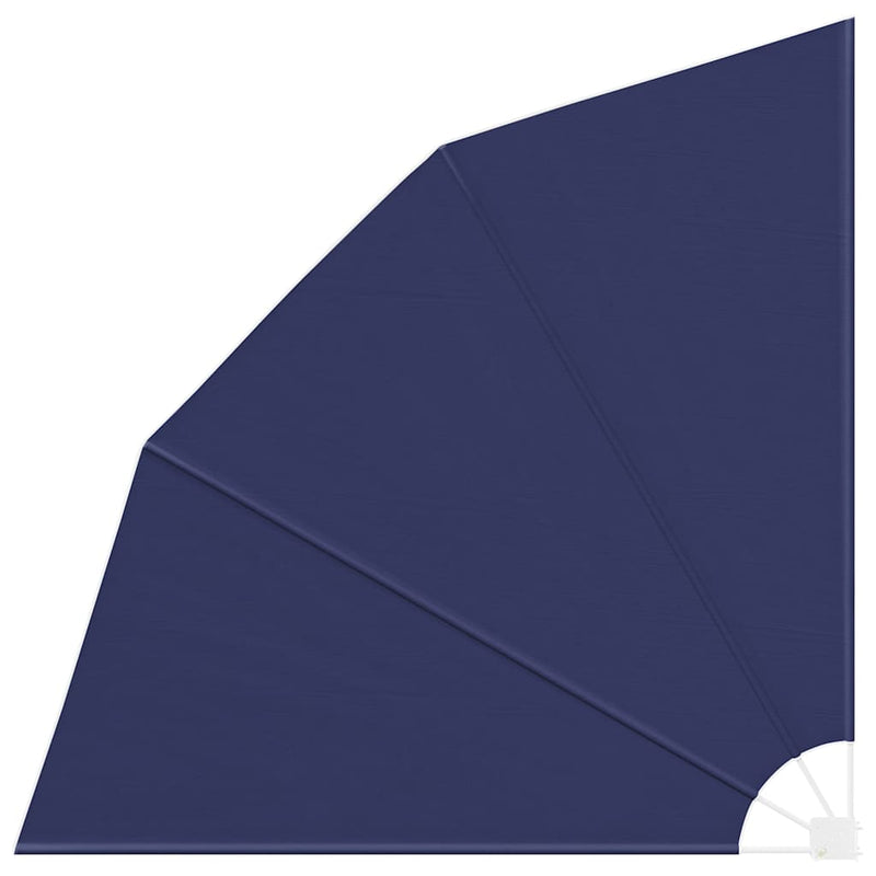 vidaXL Erkély adatvédelmi képernyő Tengerészkék 210 x 210 cm szövet