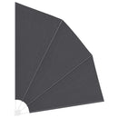 vidaXL Erkély adatvédelmi képernyő Fekete 210 x 210 cm szövet