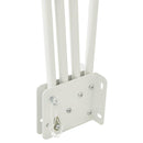 vidaXL Erkély adatvédelmi képernyő Tópszínű 210 x 210 cm szövet