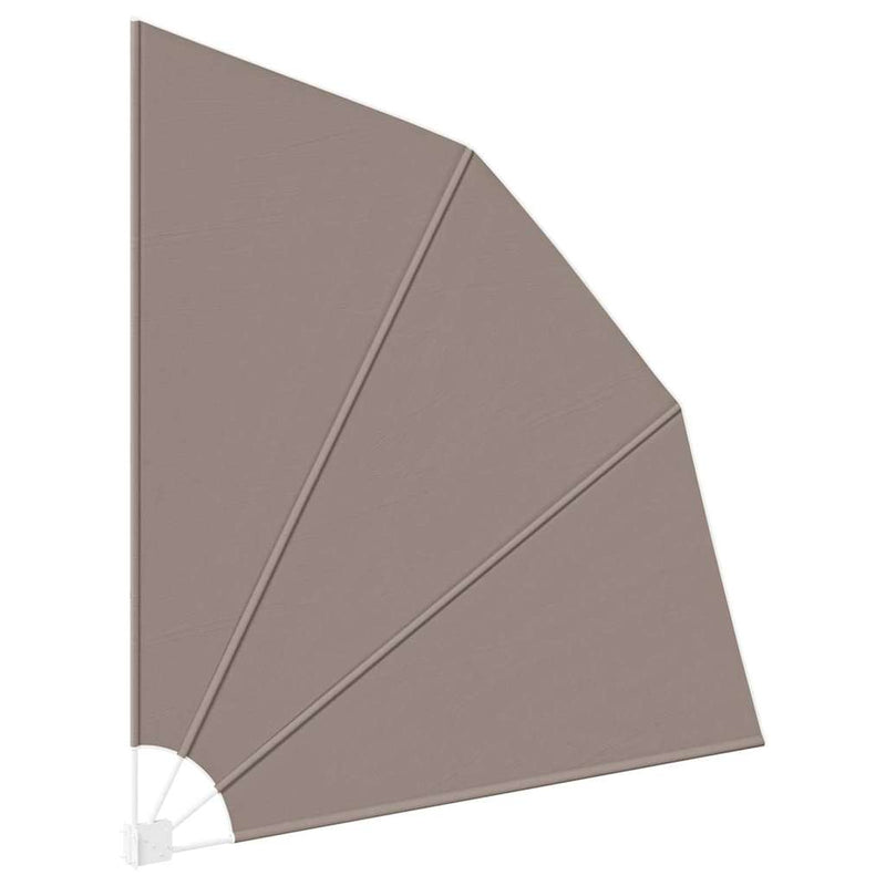 vidaXL Erkély adatvédelmi képernyő Tópszínű 210 x 210 cm szövet
