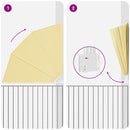 vidaXL Erkély adatvédelmi képernyő Homokszín 210 x 210 cm szövet