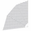 vidaXL Erkély adatvédelmi képernyő Antracit szürke és fehér