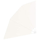 vidaXL Erkély adatvédelmi képernyő Krém 160 x 160 cm szövet