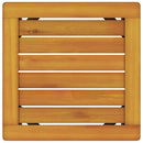 vidaXL Napozó 1-személy 3 pcs Barna 35 x 35 x 34cm Tömör akácfa