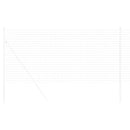 vidaXL Európai Kerítés Ezüst 1.4 x 10 m Meleg horganyzott vas