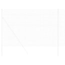 vidaXL Európai Kerítés 1,5 x 10 m PVC-bevonatú vas