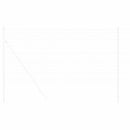 vidaXL Európai Kerítés Ezüst 1.4 x 10 m Meleg horganyzott vas