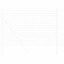 vidaXL Európai Kerítés 1,5 x 10 m PVC-bevonatú vas