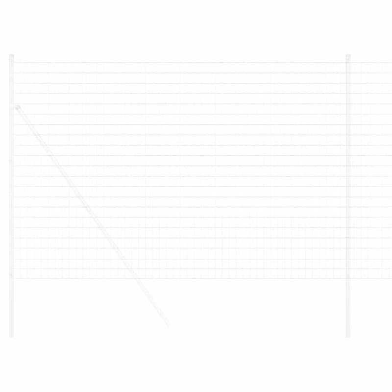 vidaXL Európai Kerítés Ezüst 1.6 x 10 m Meleg horganyzott vas