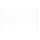 vidaXL Európai Kerítés Ezüst 0,4 x 10 m Meleg horganyzott vas