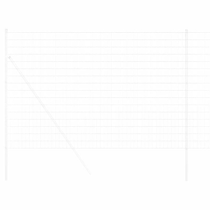 vidaXL Európai Kerítés Ezüst 1.6 x 10 m Meleg horganyzott vas