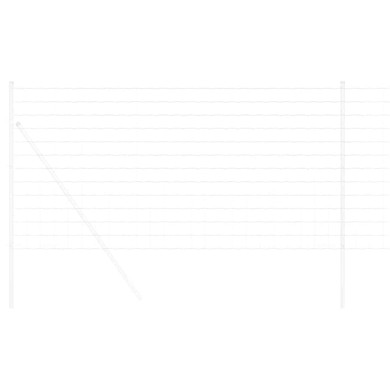 vidaXL Európai Kerítés Ezüst 1.4 x 10 m Meleg horganyzott vas