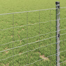 vidaXL Európai Kerítés Ezüst 1.5 x 10 m Meleg horganyzott vas