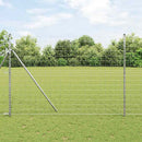 vidaXL Európai Kerítés 1,5 x 10 m PVC-bevonatú vas
