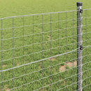 vidaXL Európai Kerítés 0,4 x 50 m PVC-bevonatú vas