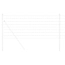 vidaXL Európai Kerítés Ezüst 0.4 x 50 m Meleg horganyzott vas