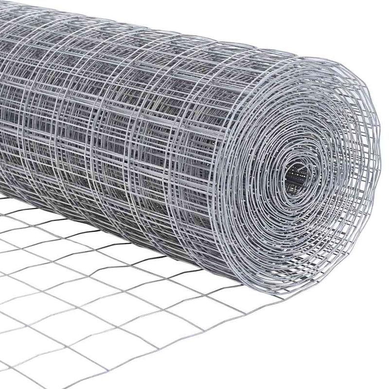 vidaXL Európai Kerítés Ezüst 0.6 x 50 m Meleg horganyzott vas