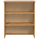 vidaXL Kagy ASKIM Barna 91 x 30 x 104 cm Tömör fenyőfa