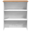 vidaXL Kagy ASKIM Fehér 91 x 30 x 104 cm Tömör fenyőfa