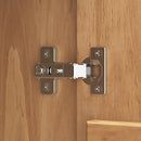 vidaXL Széf fiókkal ASKIM Barna 133.5 x 40 x 79 cm Tömör fenyőfa