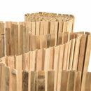 vidaXL Bambusz kerítés Természetes 400 x 150 cm bambusz
