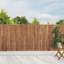 vidaXL Kéregkerítés Barna 400 x 125cm Kéreg