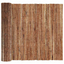vidaXL Kéregkerítés Barna 400 x 125cm Kéreg