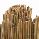 vidaXL Bambusz kerítés 300 x 125 cm Bambusz Természetes