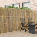 vidaXL Bambusz kerítés Barna 300 x 180 cm bambusz