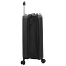 vidaXL Bőrönd zárral Fekete 34 x 23 x 55.5 cm ABS Műanyag