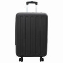 vidaXL Bőrönd zárral Fekete 43 x 27 x 66 cm ABS Műanyag