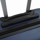 vidaXL Bőrönd zárral 3 pcs Sötét kék 50 x 31 x 78 cm ABS Műanyag