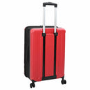 vidaXL Bőrönd zárral Piros 43 x 27 x 66 cm ABS Műanyag