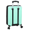 vidaXL Bőrönd zárral Menta zöld 34 x 23 x 55.5 cm ABS Műanyag