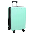 vidaXL Bőrönd zárral Menta zöld 43 x 27 x 66 cm ABS Műanyag