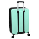 vidaXL Bőrönd zárral Menta zöld 43 x 27 x 66 cm ABS Műanyag