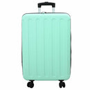 vidaXL Bőrönd zárral Menta zöld 43 x 27 x 66 cm ABS Műanyag