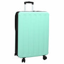 vidaXL Bőrönd zárral Menta zöld 50 x 30 x 76 cm ABS Műanyag