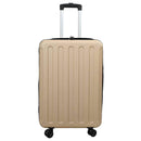 vidaXL Bőrönd zárral pezsgőszín 34 x 23 x 55.5 cm ABS Műanyag