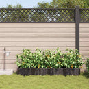 vidaXL Kerti cserép 4 db Barna 160 x 40 x 22 cm PP